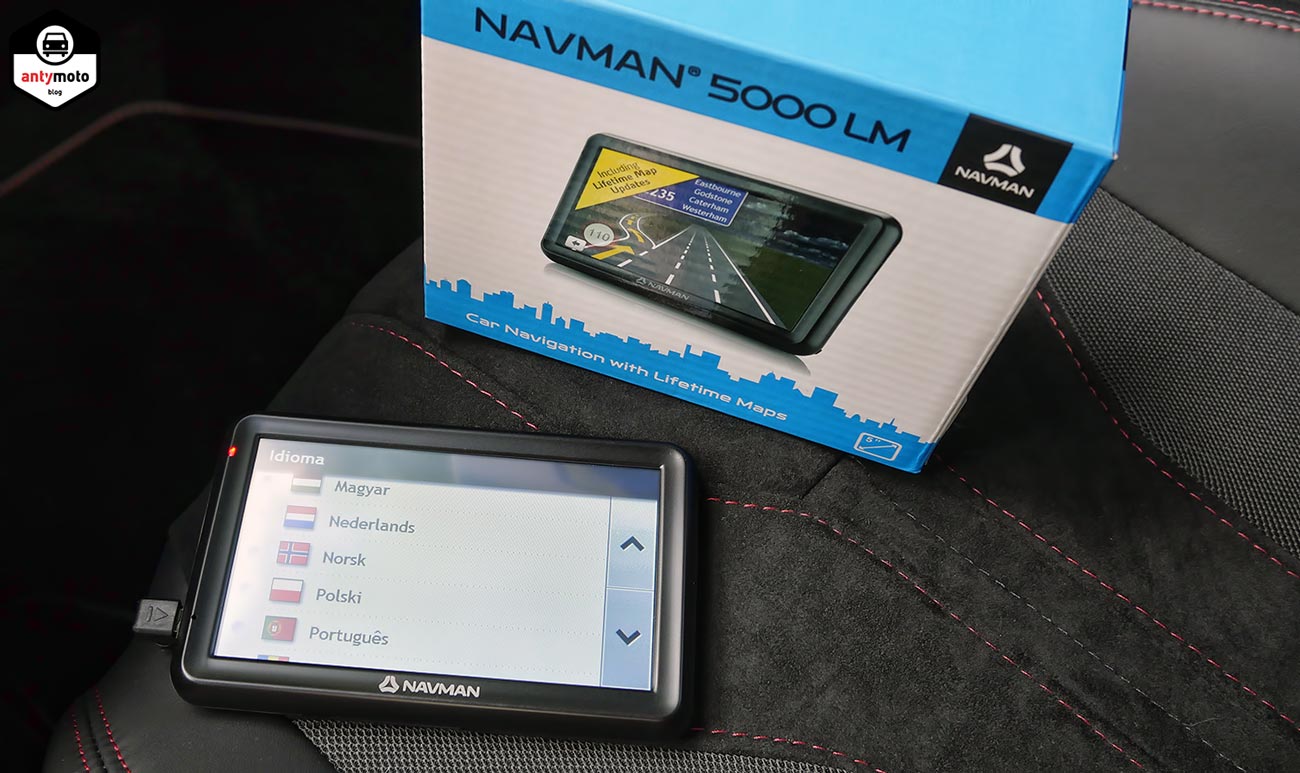 Test nawigacji samochodowej Navman 5000 LM