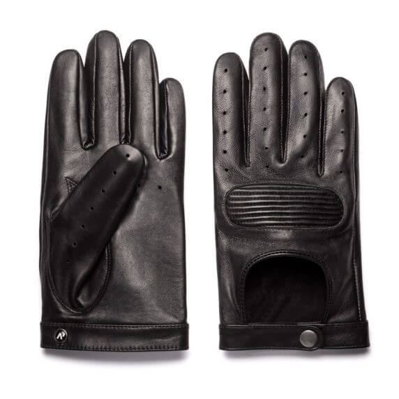 Rękawiczki samochodowe męskie napoSPEED (czarny)